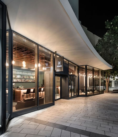 Instalación de cristalería en bares y restaurantes