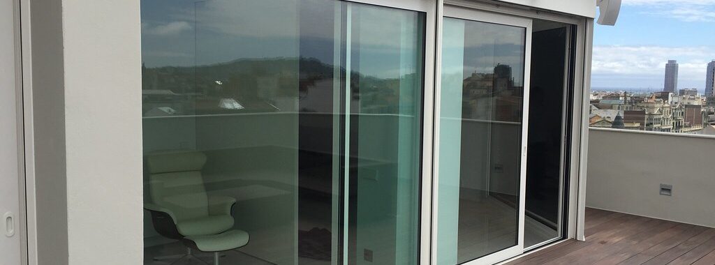 puertas correderas de cristal