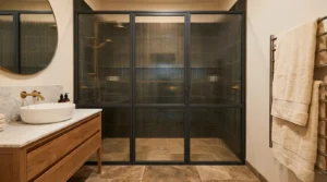 Mampara corredera o abatible: diferencias y cuál elegir para tu baño